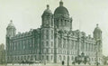 mersey dock officesVintage 1880s 1900s A4 Photo Print