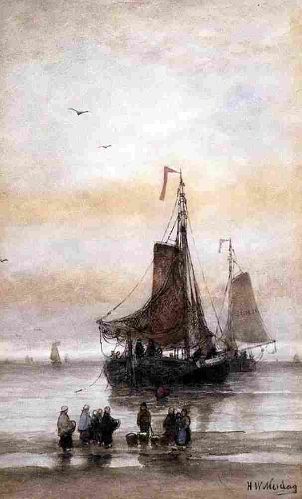 mes Arrival Of The Fleet Art A4 Photo Print