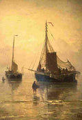 mes Arrival of the Fish Art A4 Photo Print