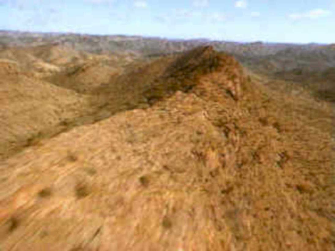mesa landscape arizona1980s 1990s A4 Photo Print