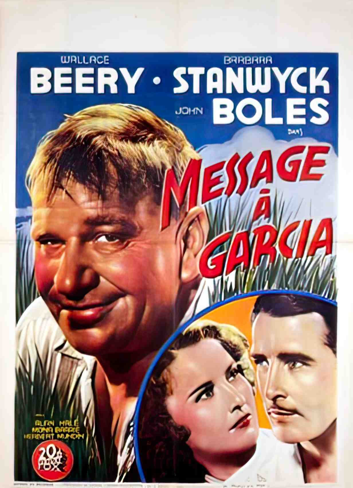 message a garcia belge Advert A4 Photo Print