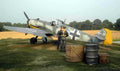 messerschmitt bf109 plane Vintage world war A4 Photo Print