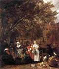 met Vegetable Market in Amsterdam Art A4 Photo Print