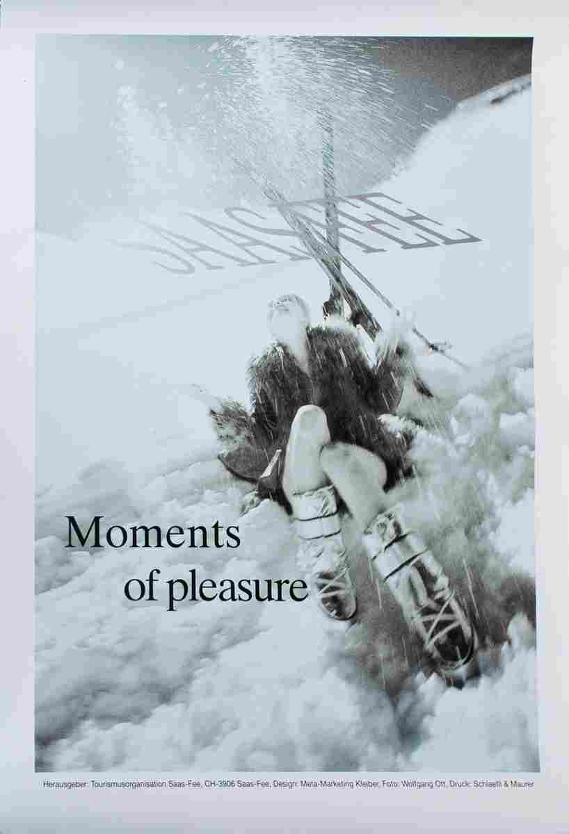 meta marketing kleiber saas fee vers 1990 5 Advert A4 Photo Print