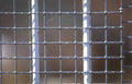 metal fence grid Vintage A4 Photo Print