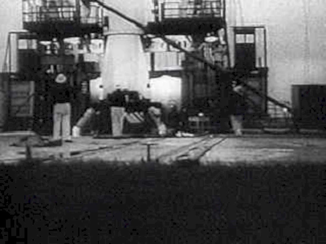 metal furnace casting1980s 1990s A4 Photo Print