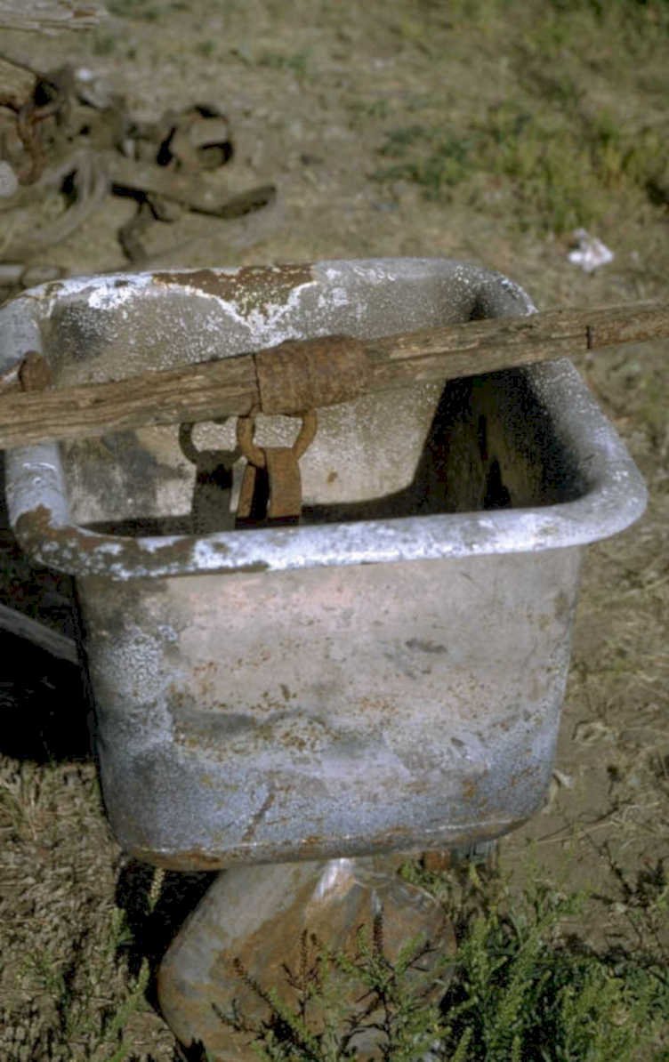 metal washbasin stone 1980s 1990s A4 Photo Print