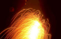 metalspark grinding night Vintage A4 Photo Print