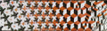 metamorphosis ii excerpt 5 mc escher 1939 A4 Photo Print