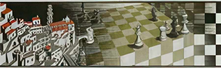 metamorphosis ii excerpt 6 mc escher 1939 A4 Photo Print