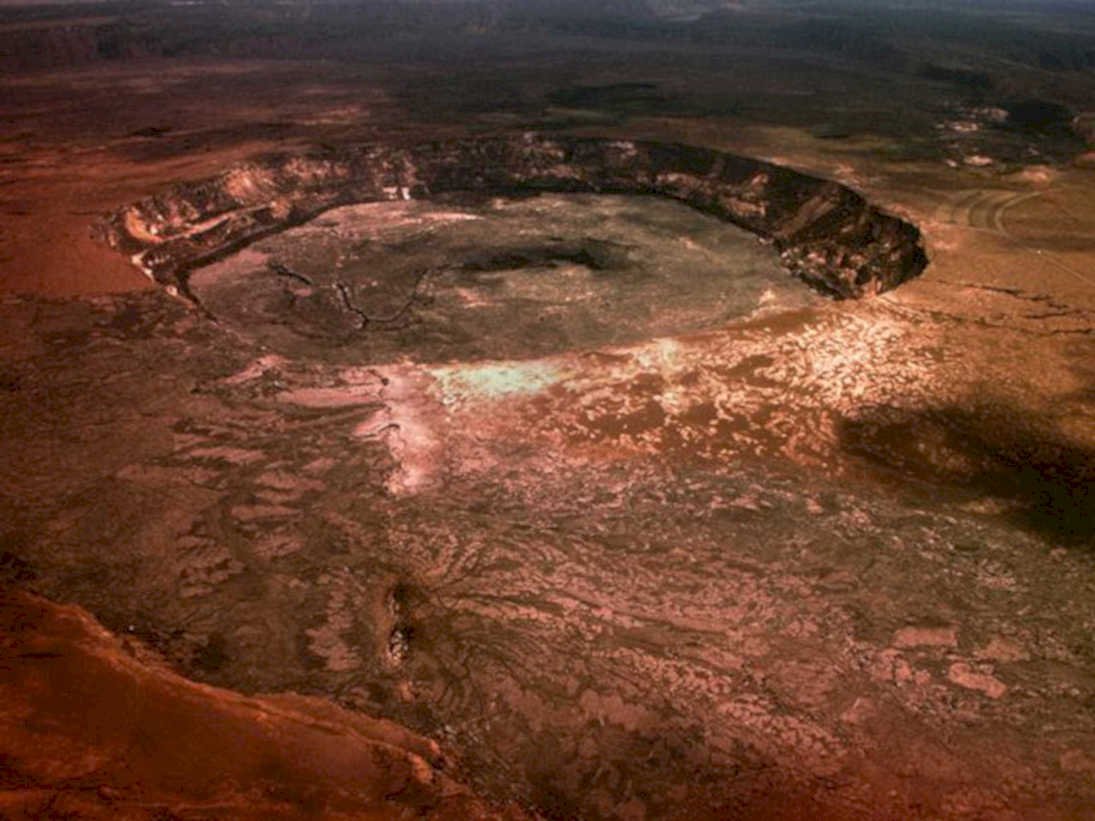 meteor crater winslow1980s 1990s A4 Photo Print