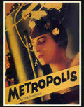 metropolis sci fi movie poster Advert A4 Photo Print