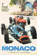 michael turner grand prix de monaco 1967 4 Advert A4 Photo Print