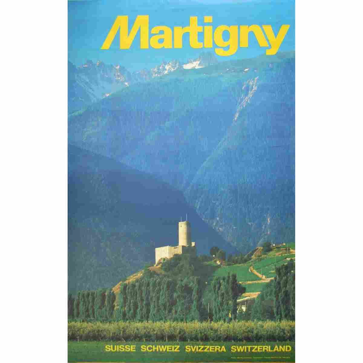 michel darbellay martigny 1989 3 Advert A4 Photo Print