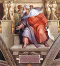 michelangelo Prophet Ezekiel Art A4 Photo Print