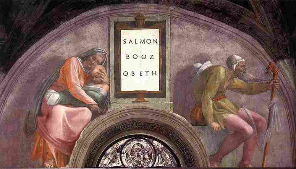 michelangelo Salom Boaz Obet Art A4 Photo Print