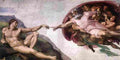michelangelo creation of adam Art A4 Photo Print