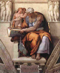 michelangelo cumaean sibyl Art A4 Photo Print