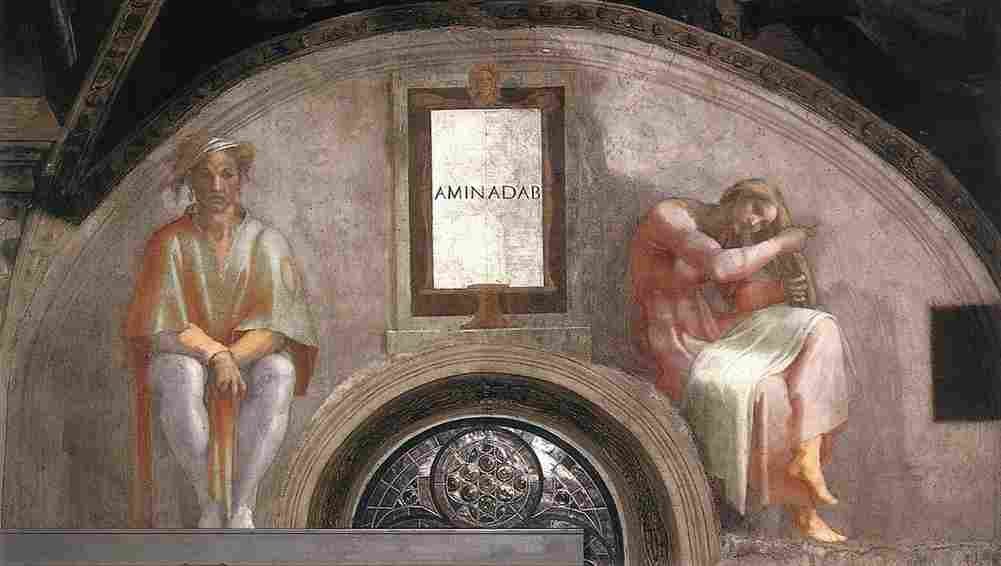 michelangelo r Amminadab Art A4 Photo Print
