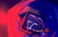 microchip detail lighting Vintage A4 Photo Print