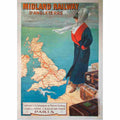 midland railway vers 1920 2 Advert A4 Photo Print