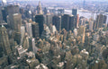 midtown manhattan chrysler Vintage A4 Photo Print