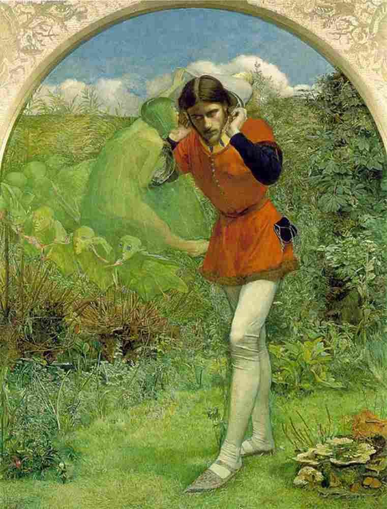 mil Ferdinand Lured by Ariel Art A4 Photo Print