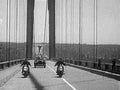 military convoy bridge1980s 1990s A4 Photo Print