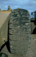 military tire abrams Vintage A4 Photo Print