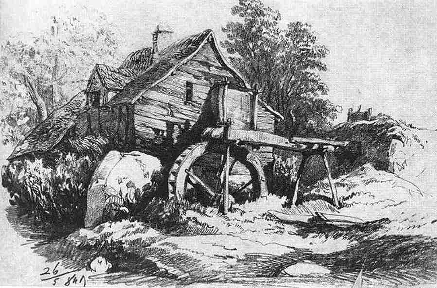mill Art A4 Photo Print