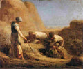 millet jean francois trussing hay Art A4 Photo Print