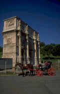 milvian arch rome 1980s 1990s A4 Photo Print