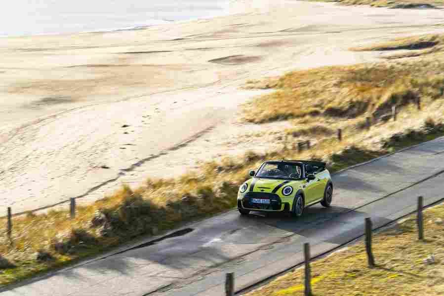 mini cooper s convertible 2021 7001 111 Car A4 Photo Print