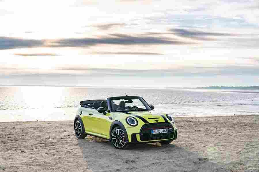 mini cooper s convertible 2021 7001 122 Car A4 Photo Print