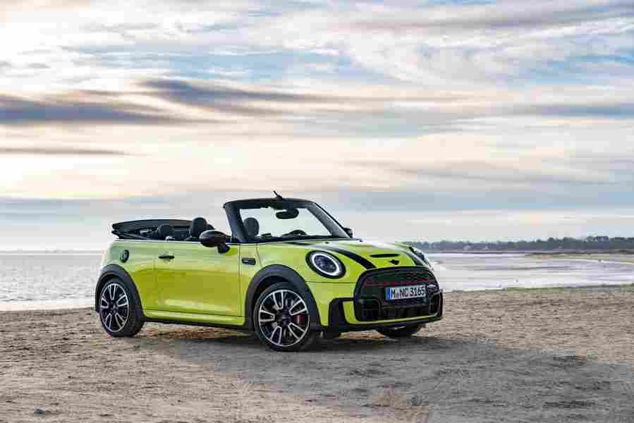 mini cooper s convertible 2021 7001 123 Car A4 Photo Print