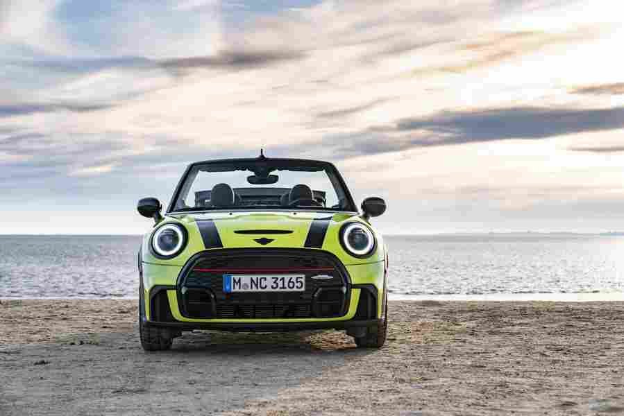 mini cooper s convertible 2021 7001 124 Car A4 Photo Print