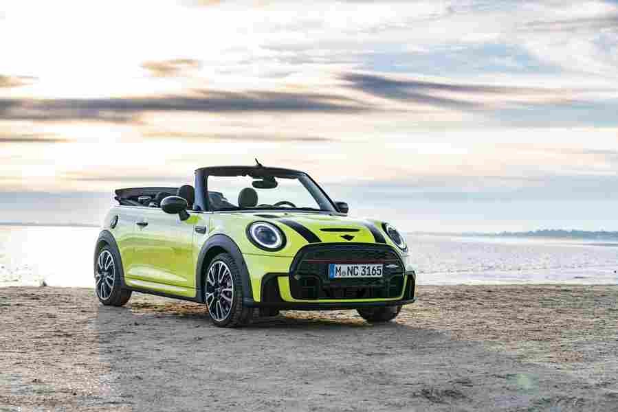 mini cooper s convertible 2021 7001 125 Car A4 Photo Print