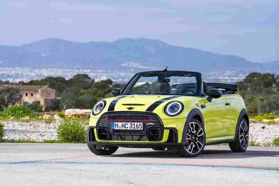 mini cooper s convertible 2021 7001 151 Car A4 Photo Print
