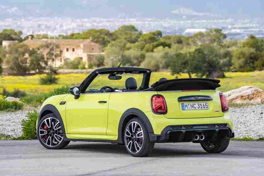 mini cooper s convertible 2021 7001 156 Car A4 Photo Print
