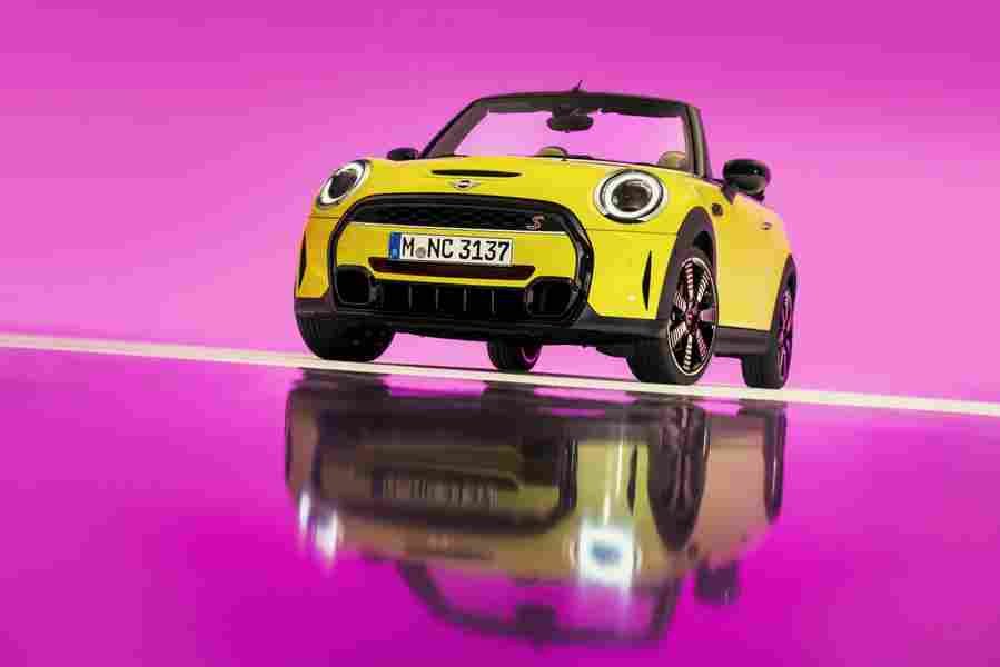 mini cooper s convertible 2021 7001 49 Car A4 Photo Print