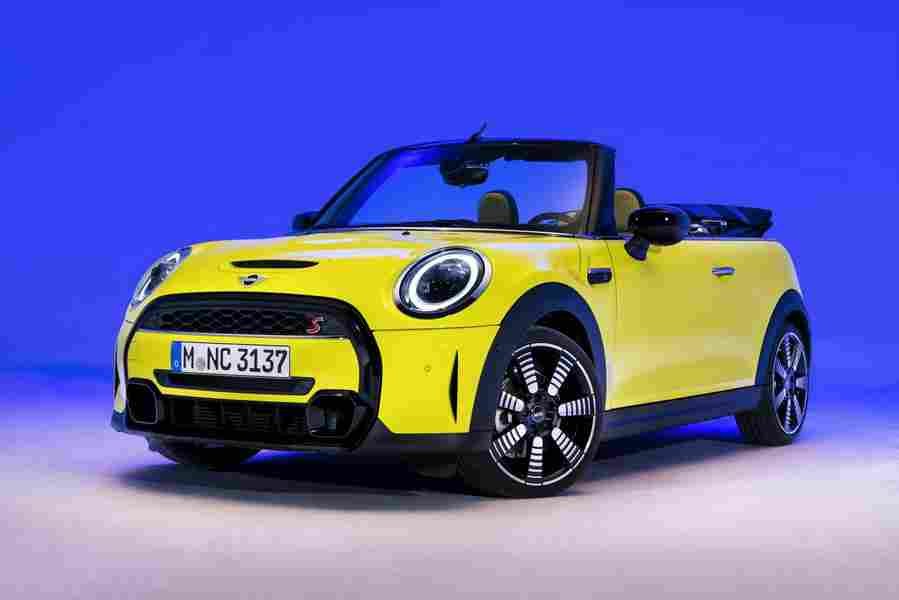mini cooper s convertible 2021 7001 52 Car A4 Photo Print