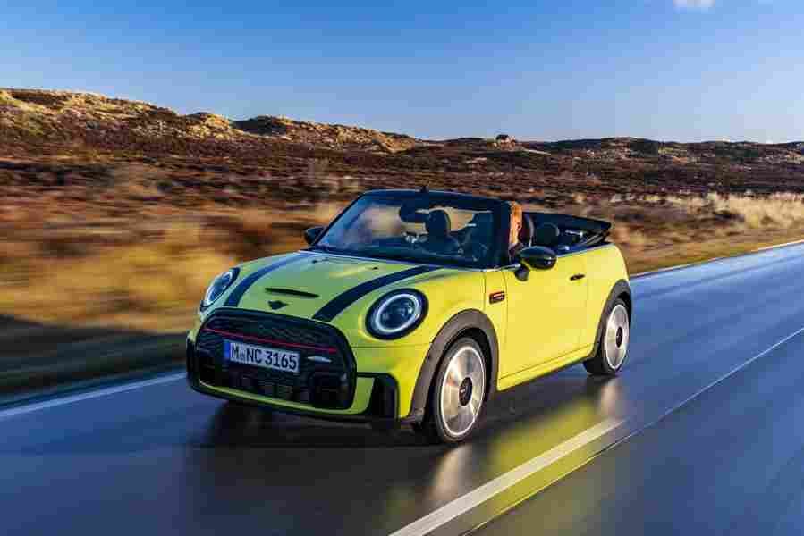 mini cooper s convertible 2021 7001 77 Car A4 Photo Print