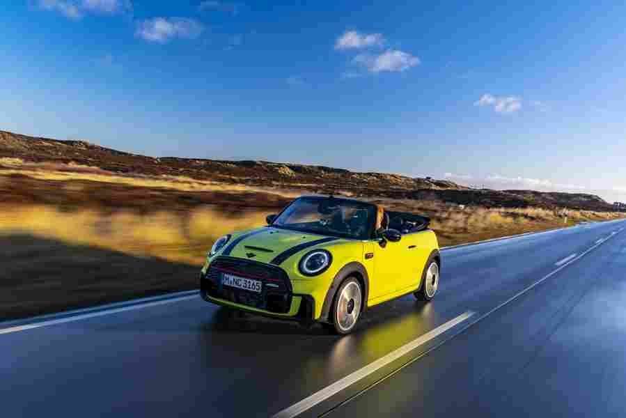 mini cooper s convertible 2021 7001 78 Car A4 Photo Print