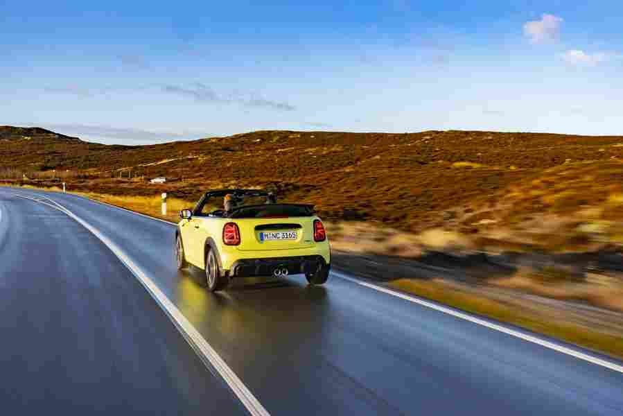 mini cooper s convertible 2021 7001 87 Car A4 Photo Print