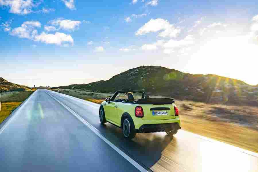 mini cooper s convertible 2021 7001 89 Car A4 Photo Print