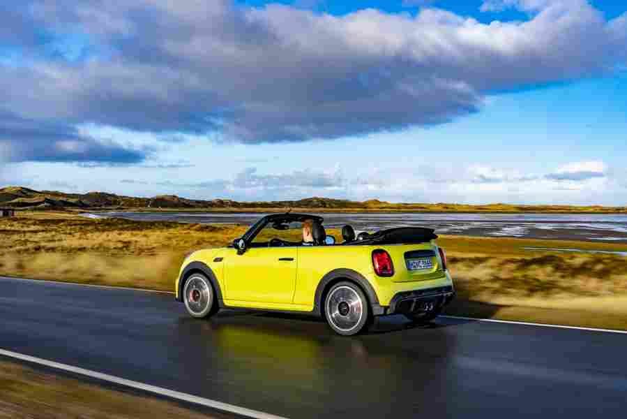 mini cooper s convertible 2021 7001 96 Car A4 Photo Print