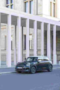 mini mini 3 door 2021 6999 196 Car A4 Photo Print