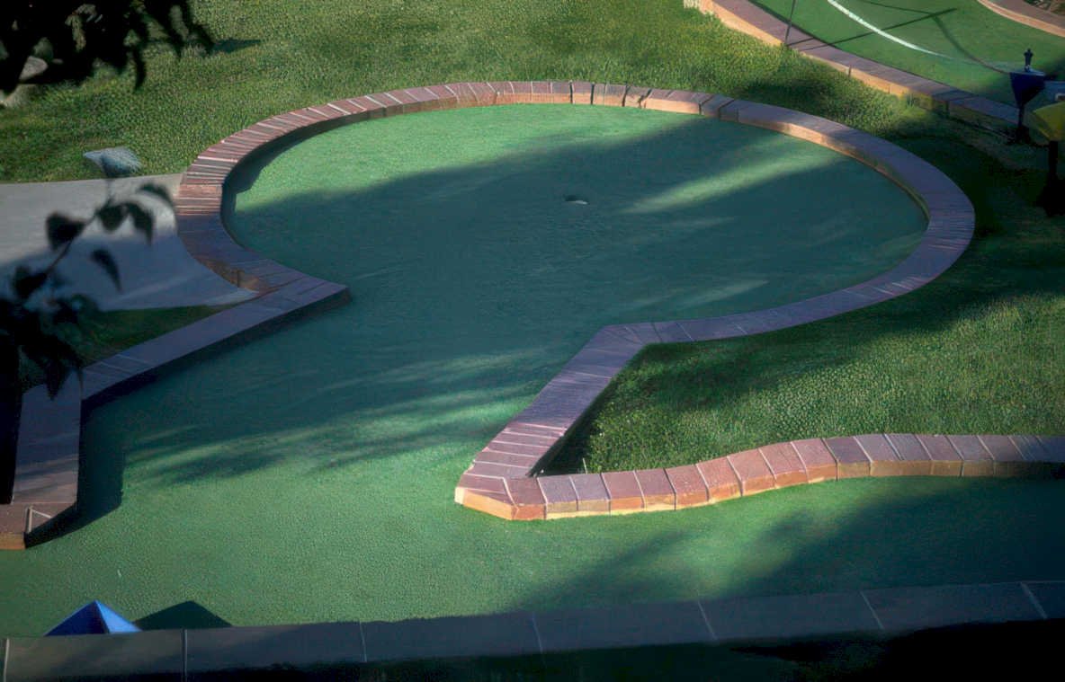 miniature golf course 1 Vintage A4 Photo Print