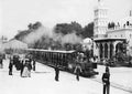 miniature railway paris Vintage world war A4 Photo Print