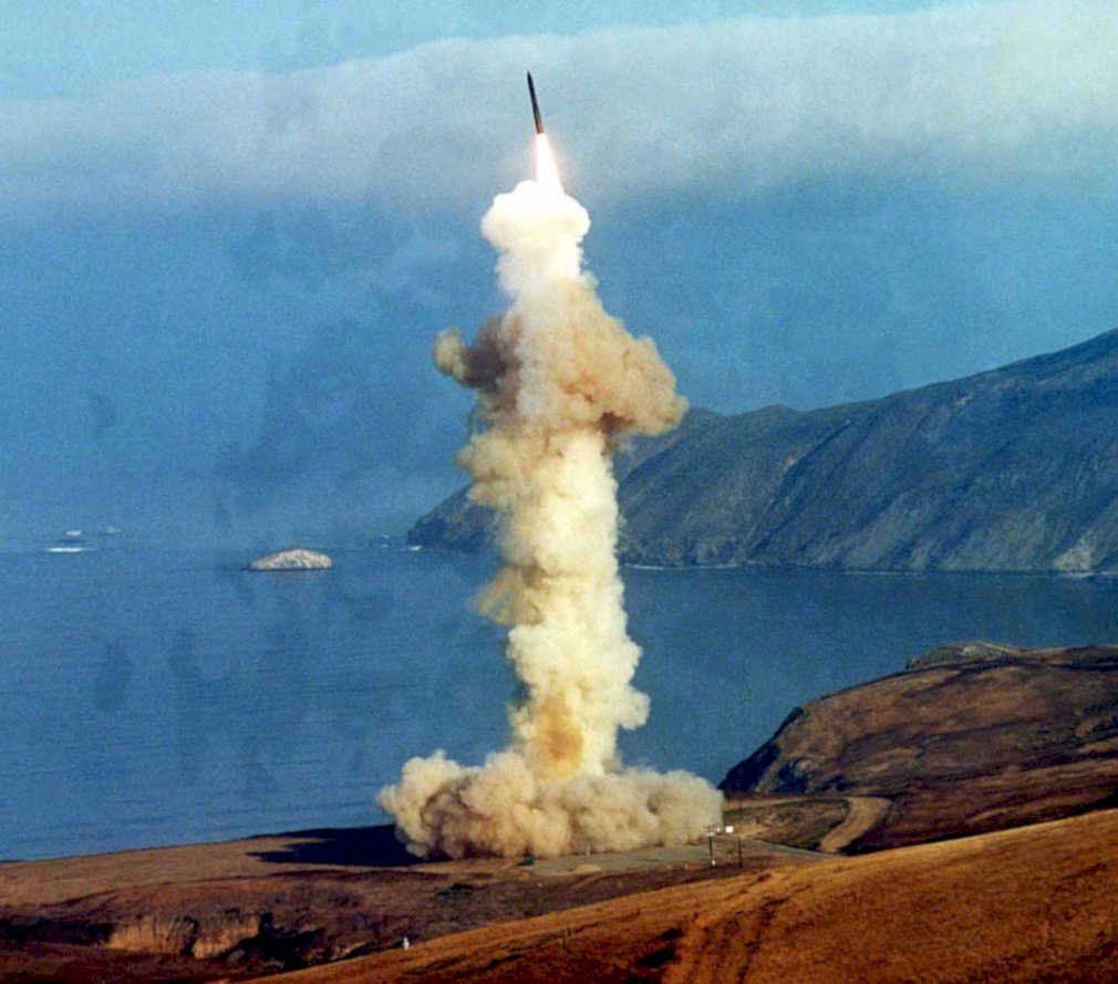missile launch alaska1980s 1990s A4 Photo Print